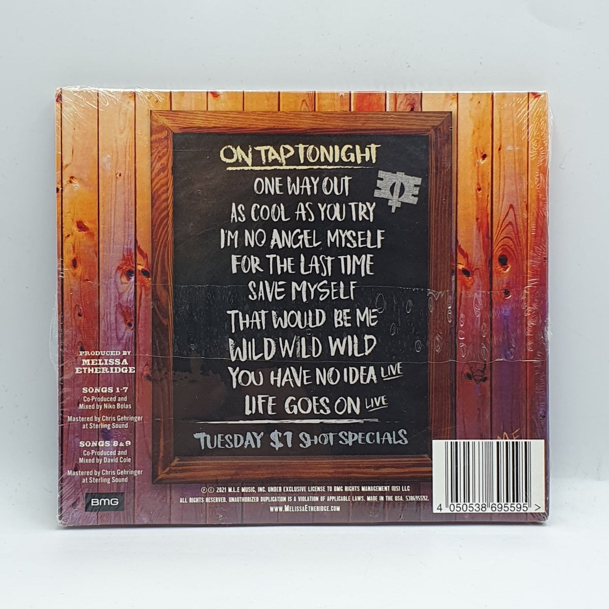Melissa Etheridge - One Way Out (CD) · fotografia 2 · VSO#1886-4610