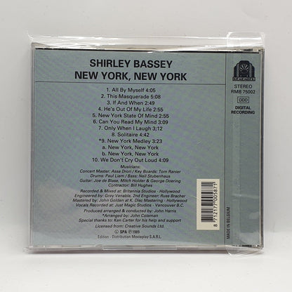 Shirley Bassey - New York, New York (CD) · fotografia 2 · VSO#1896-4580