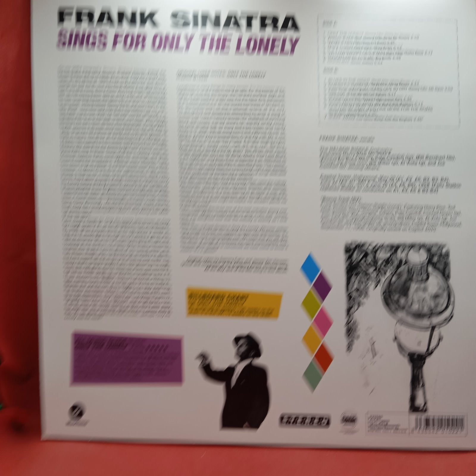 Frank Sinatra - Frank Sinatra Sings For Only The Lonely (LP) · fotografia 2 · VSO#198-593