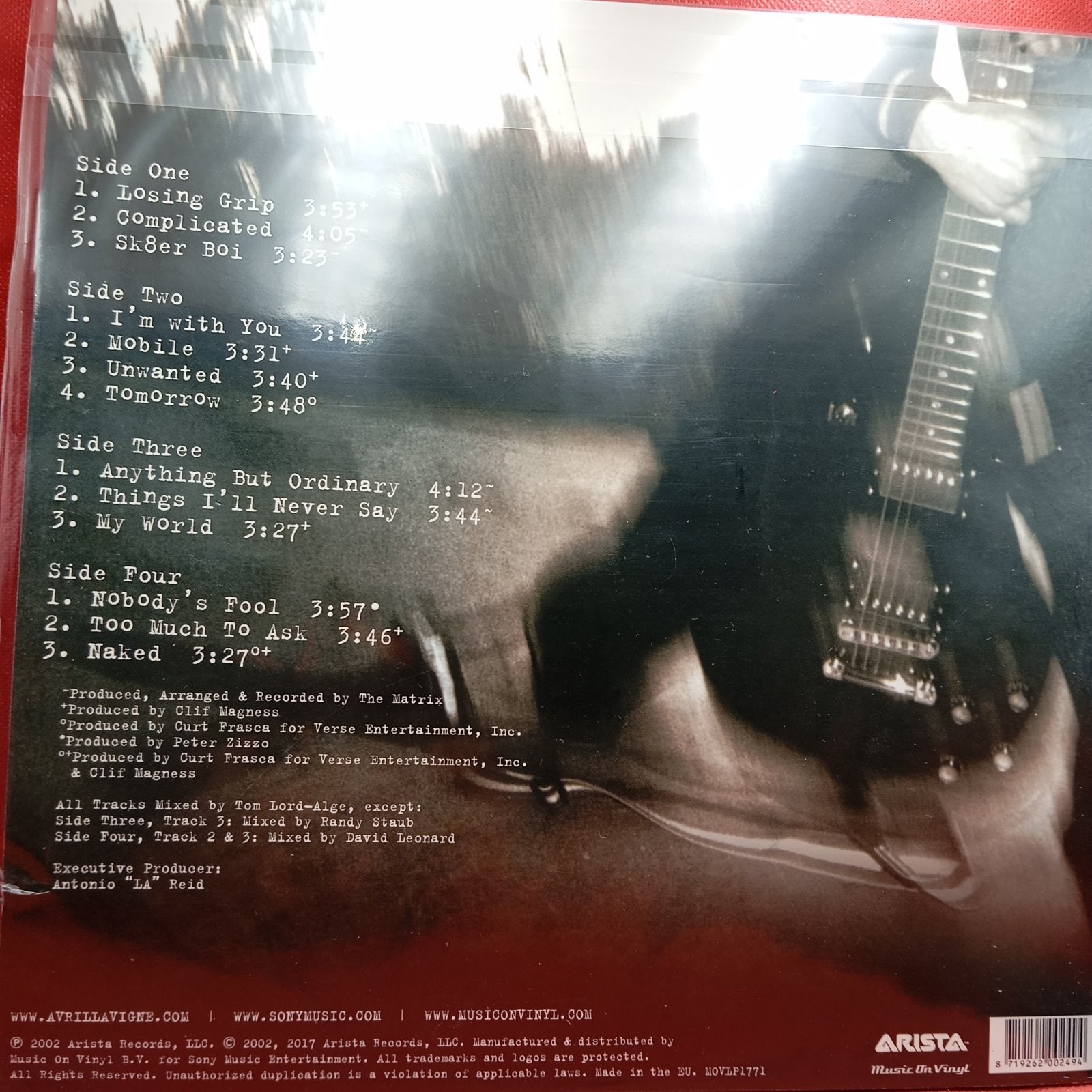 Avril Lavigne - Let Go (2xLP) · fotografia 2 · VSO#200-588