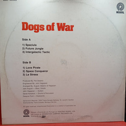 Dogs Of War - Spaciula / Love Pirate (LP) · fotografia 2 · VSO#208-570