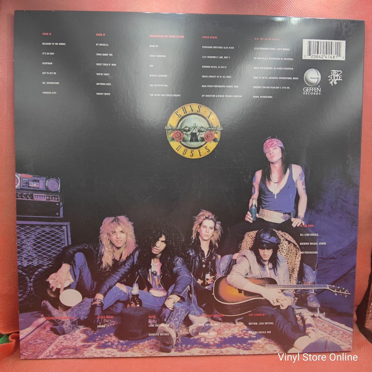 Guns N' Roses - Appetite For Destruction (LP) · fotografia 2 · VSO#230-653