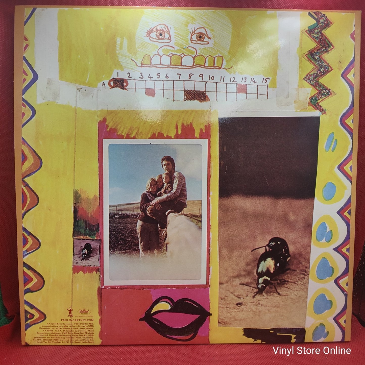 Paul And Linda McCartney - Ram (LP) · fotografia 2 · VSO#241-623