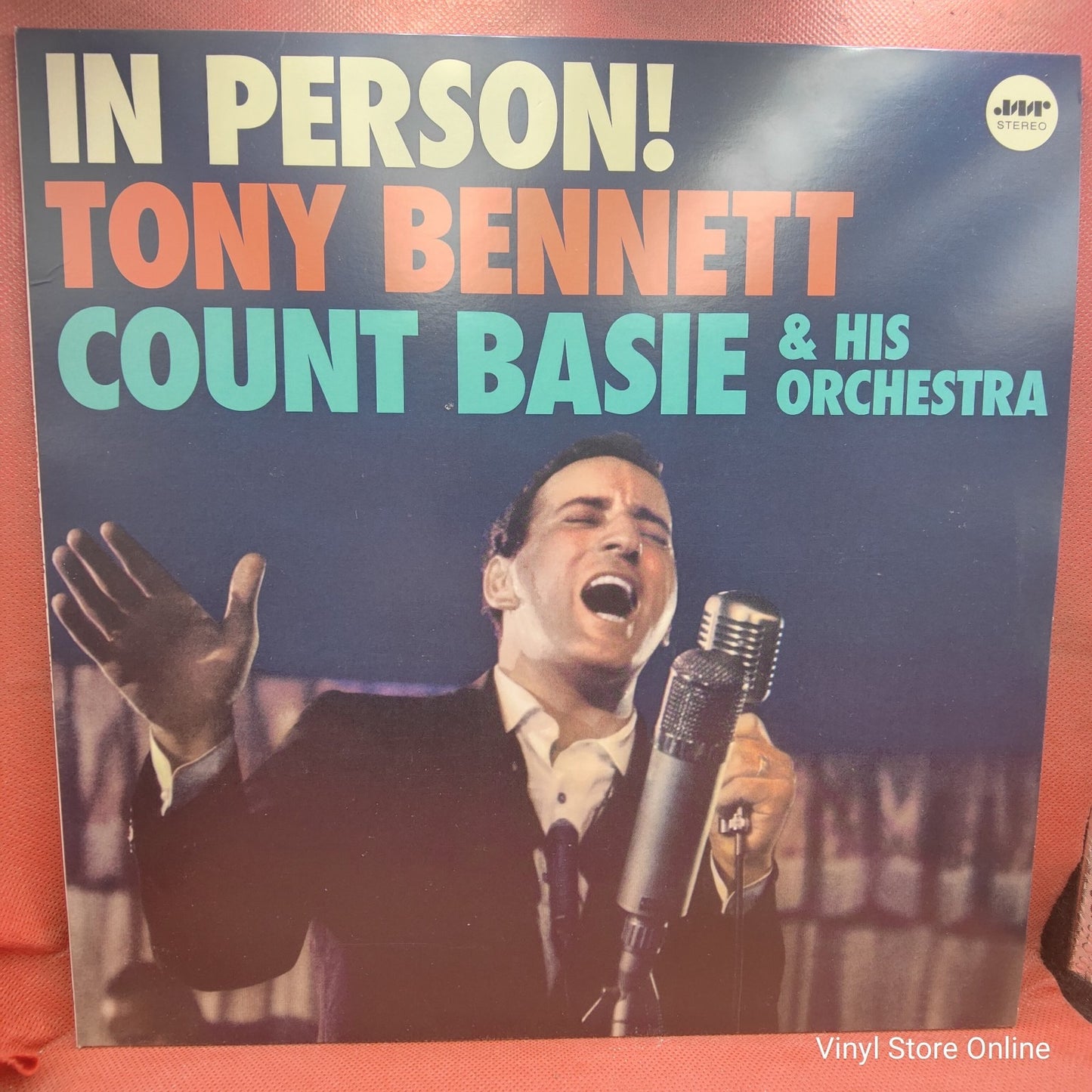Tony Bennett With Count Basie And His Orchestra - In Person! (LP) · fotografia 1 · VSO#248-607