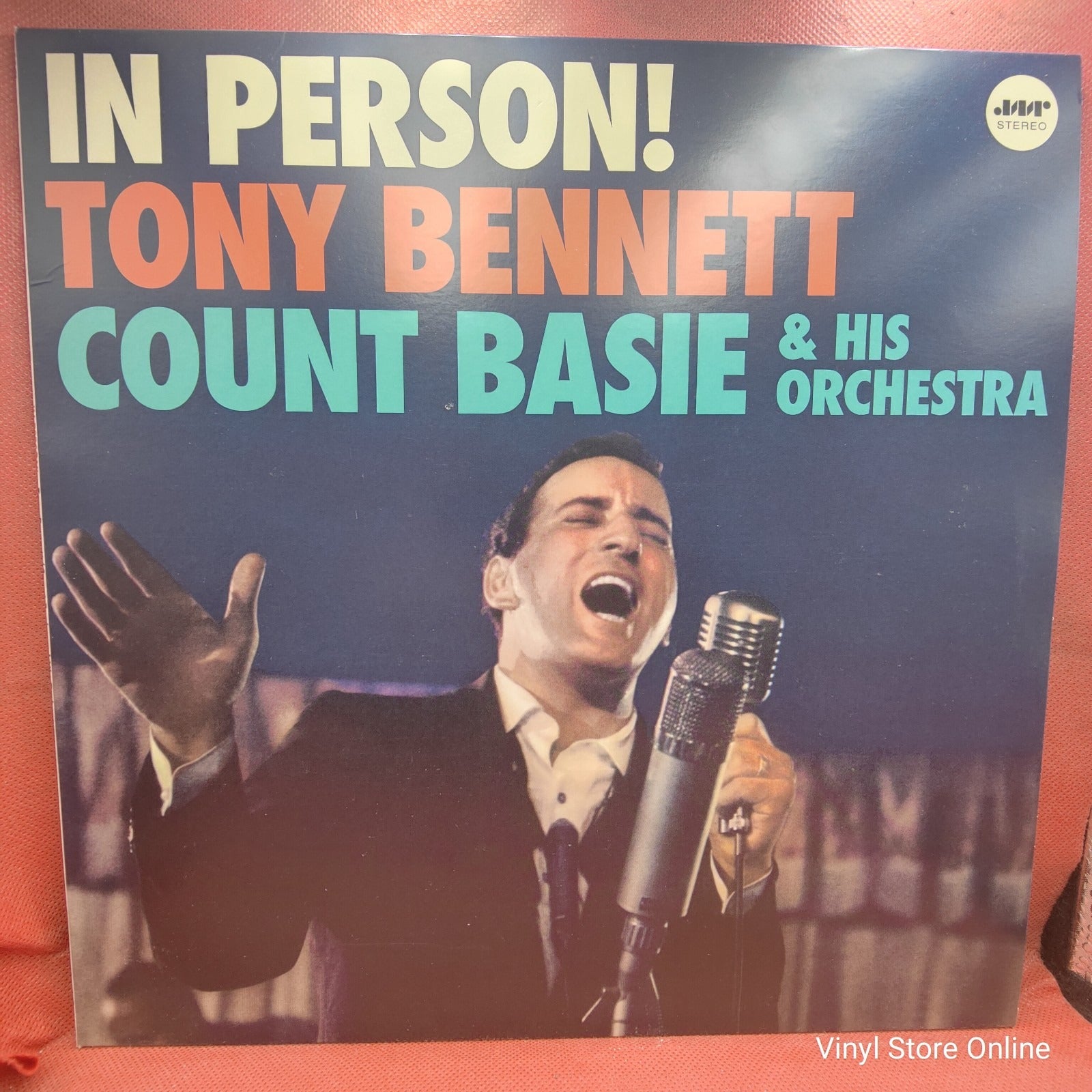 Tony Bennett With Count Basie And His Orchestra - In Person! (LP) · fotografia 1 · VSO#248-607