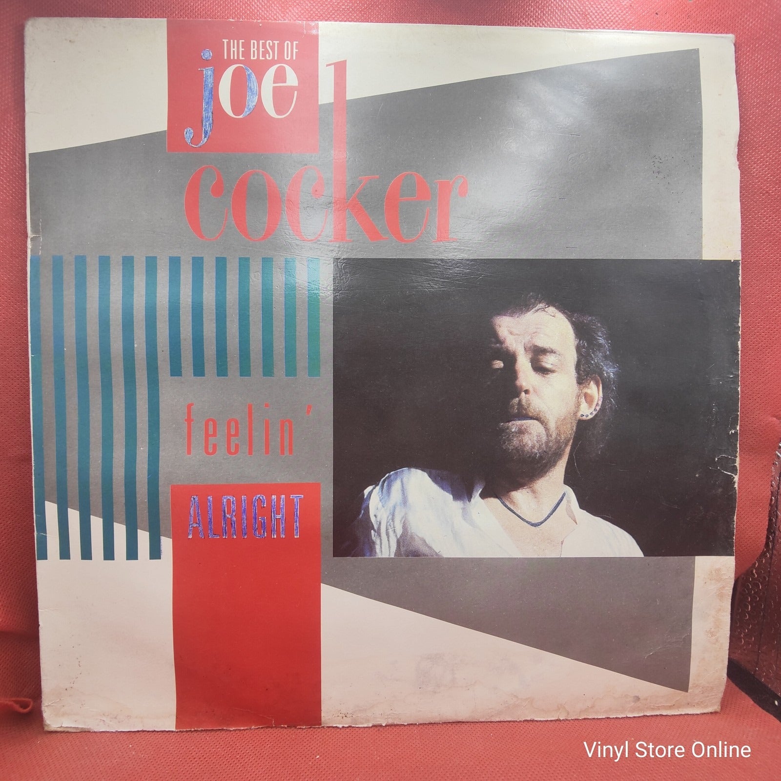 Joe Cocker - The Best Of Joe Cocker (Feelin' Alright) (LP) · fotografia 1 · VSO#250-603