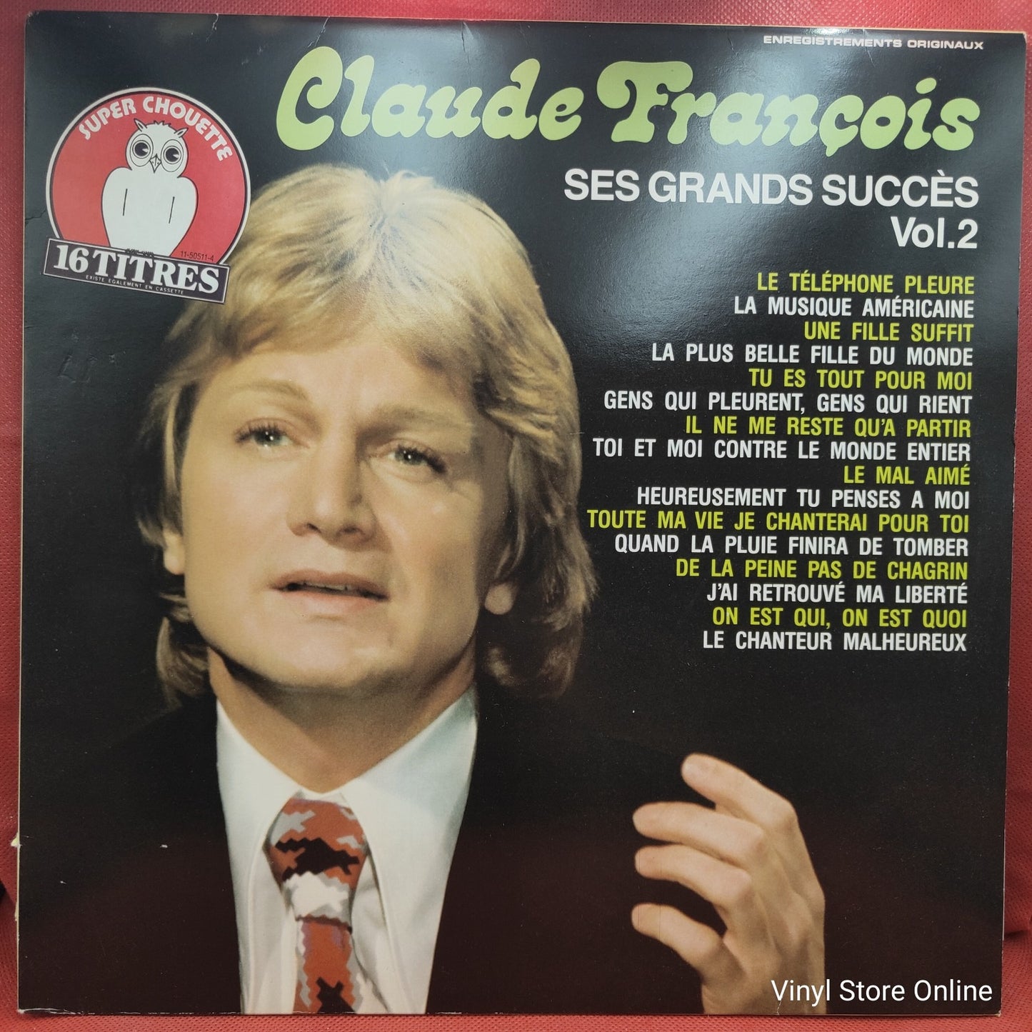 Claude François - Ses Grands Succès Vol. 2 (LP) · fotografia 1 · VSO#275-743
