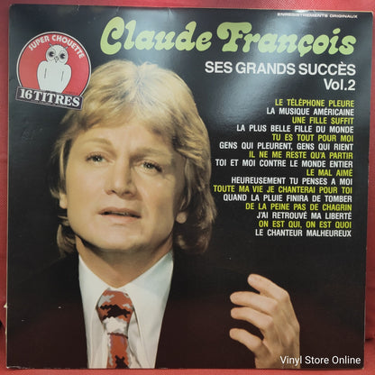 Claude François - Ses Grands Succès Vol. 2 (LP) · fotografia 1 · VSO#275-743