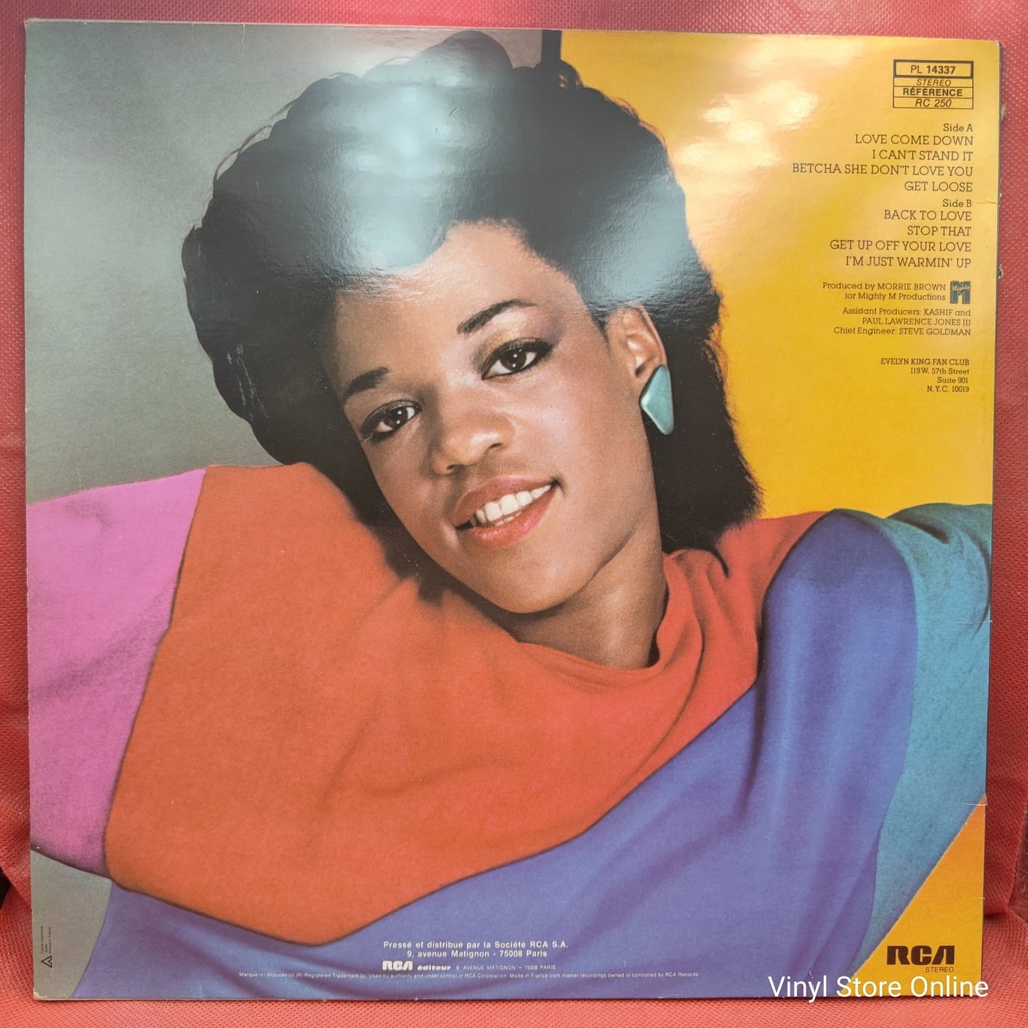 Evelyn King - Get Loose (LP) · fotografia 2 · VSO#276-742