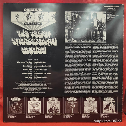 The Velvet Underground Featuring Lou Reed - Loaded (LP) · fotografia 2 · VSO#280-731