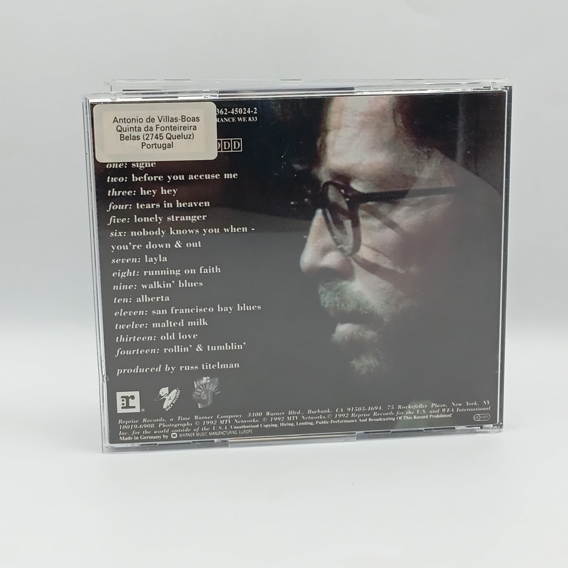 Eric Clapton - Unplugged (CD) · fotografia 2 · VSO#369-946