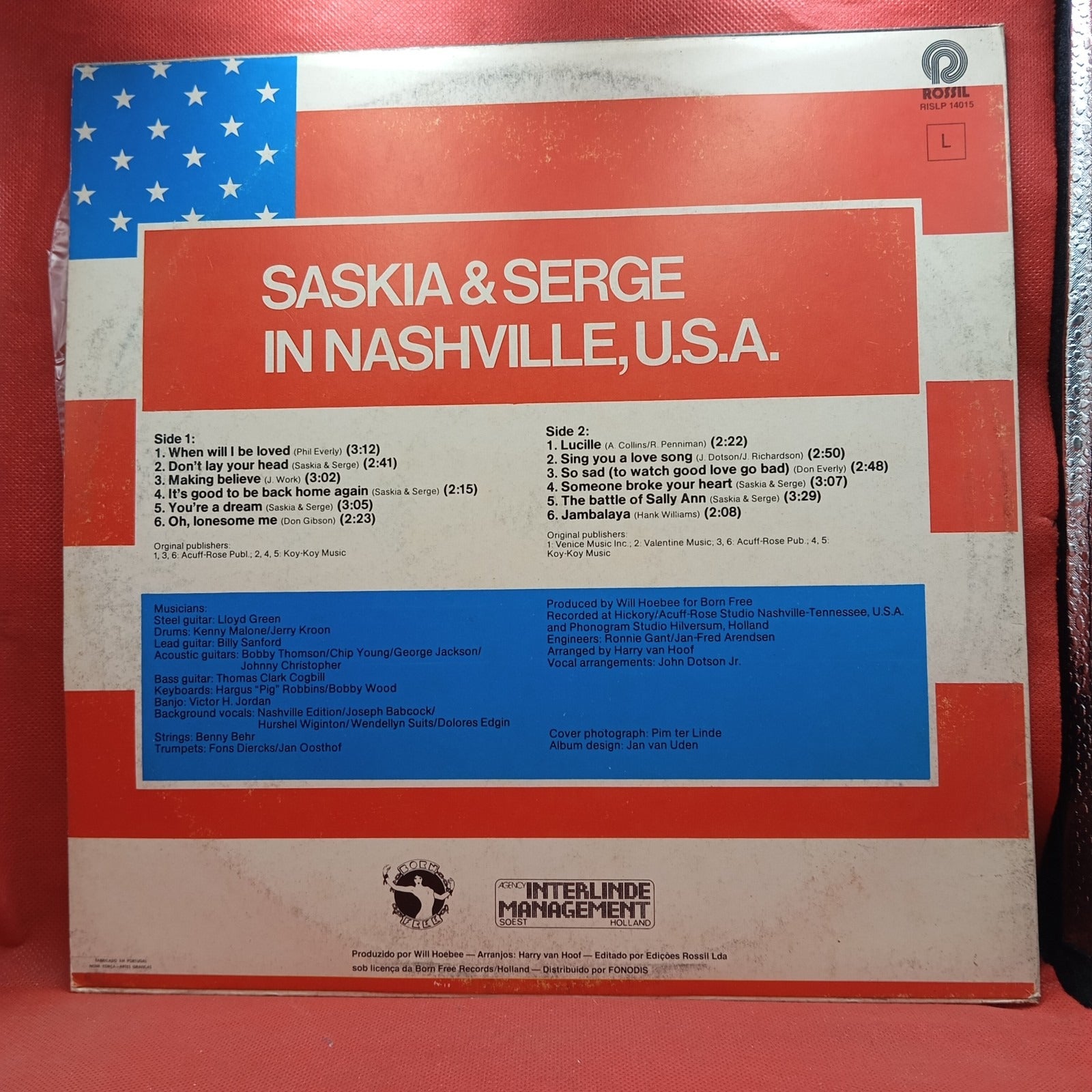 Saskia & Serge - Saskia & Serge In Nashville, U.S.A. (LP) · fotografia 2 · VSO#396-1074