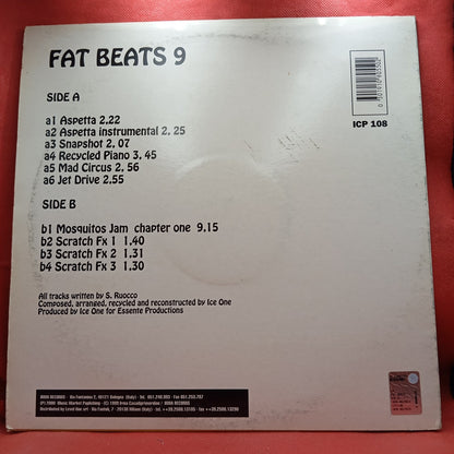 Ice One - Fat Beats Vol.9 (LP) · fotografia 2 · VSO#397-1072