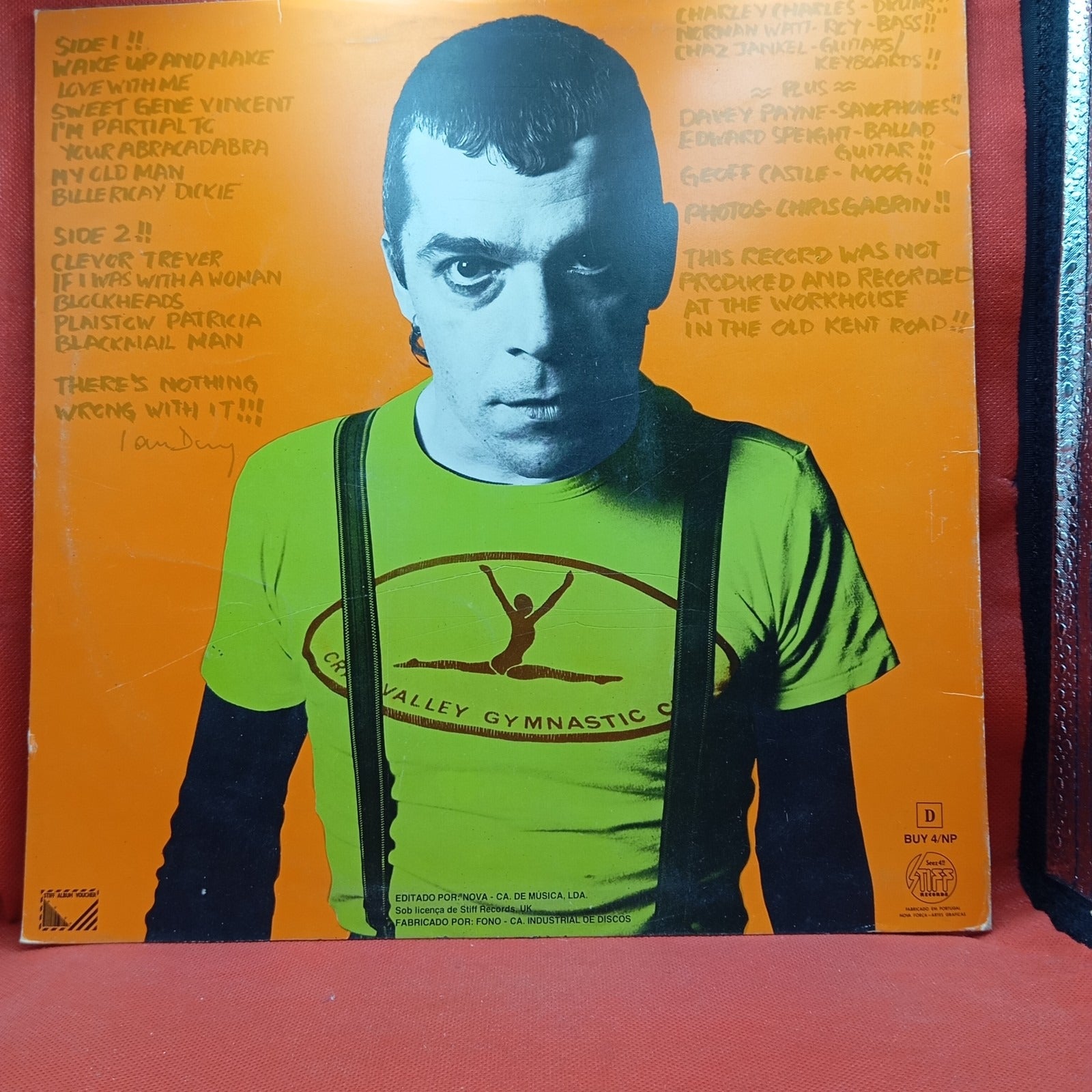 Ian Dury - New Boots And Panties!! (LP) · fotografia 2 · VSO#433-1056