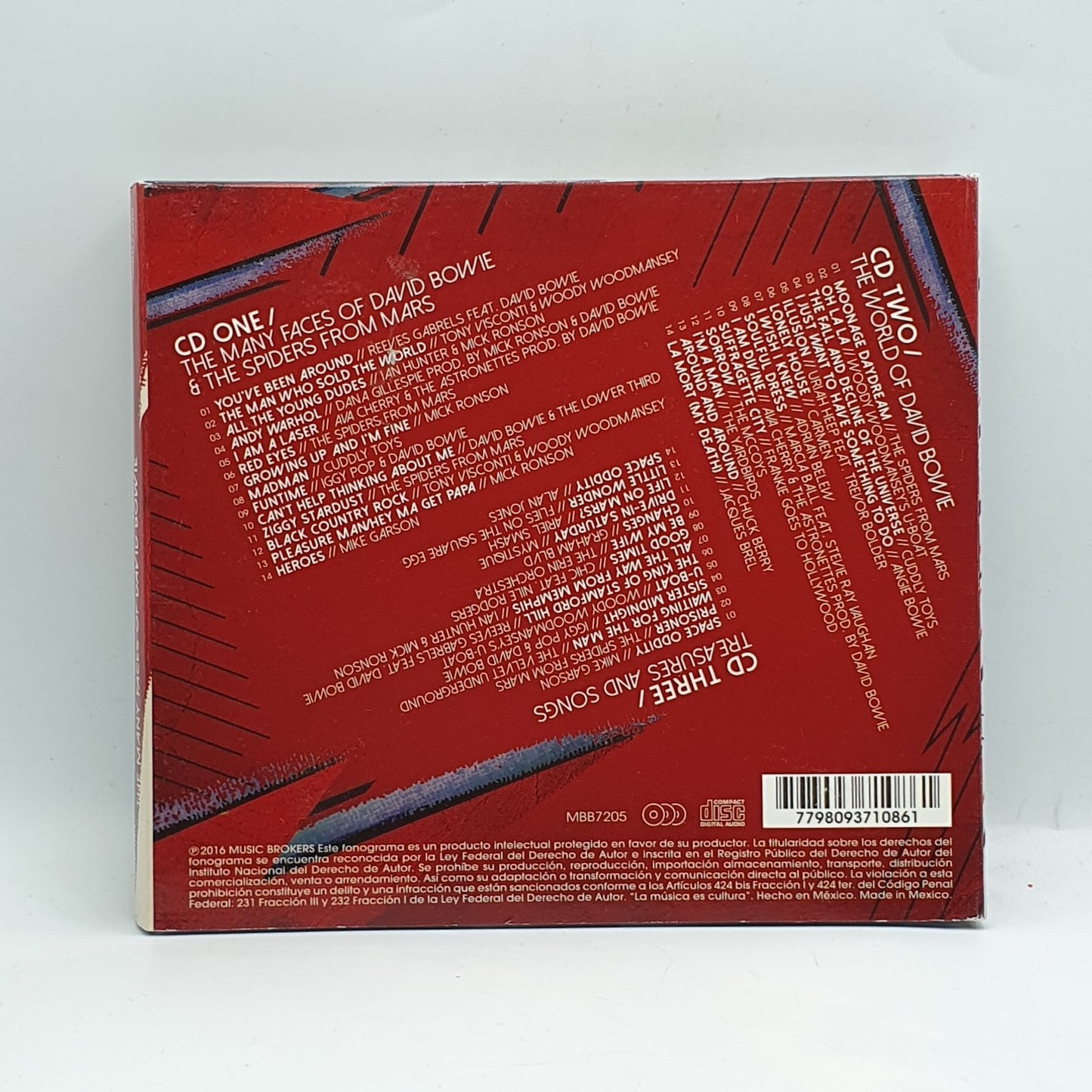 Various - The Many Faces Of David Bowie (A Journey Through The Inner World Of David Bowie) (3xCD) · fotografia 3 · VSO#480-1196