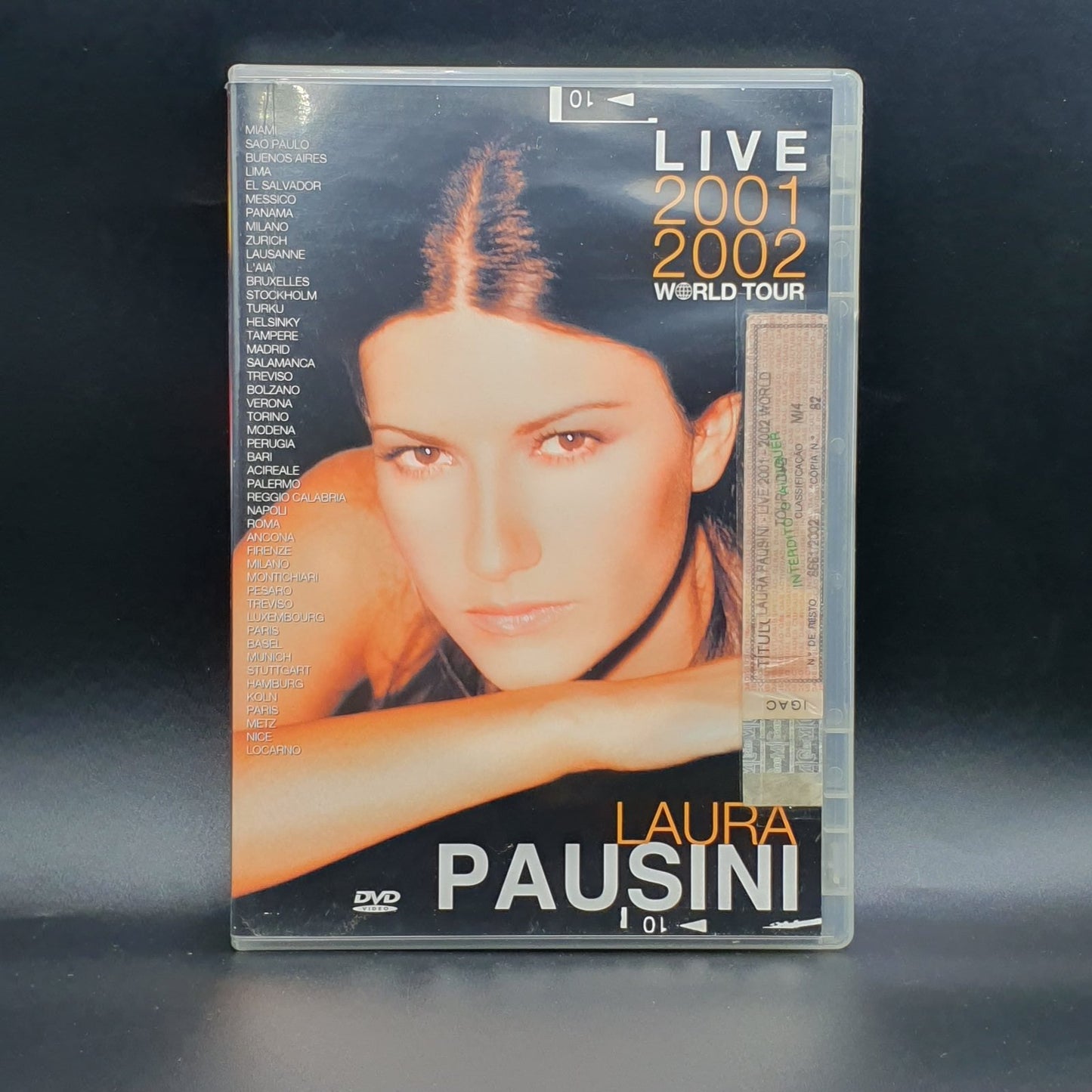 Laura Pausini - Live 2001/2002 World Tour (DVD Música) · fotografia 1 · VSO#499-1271