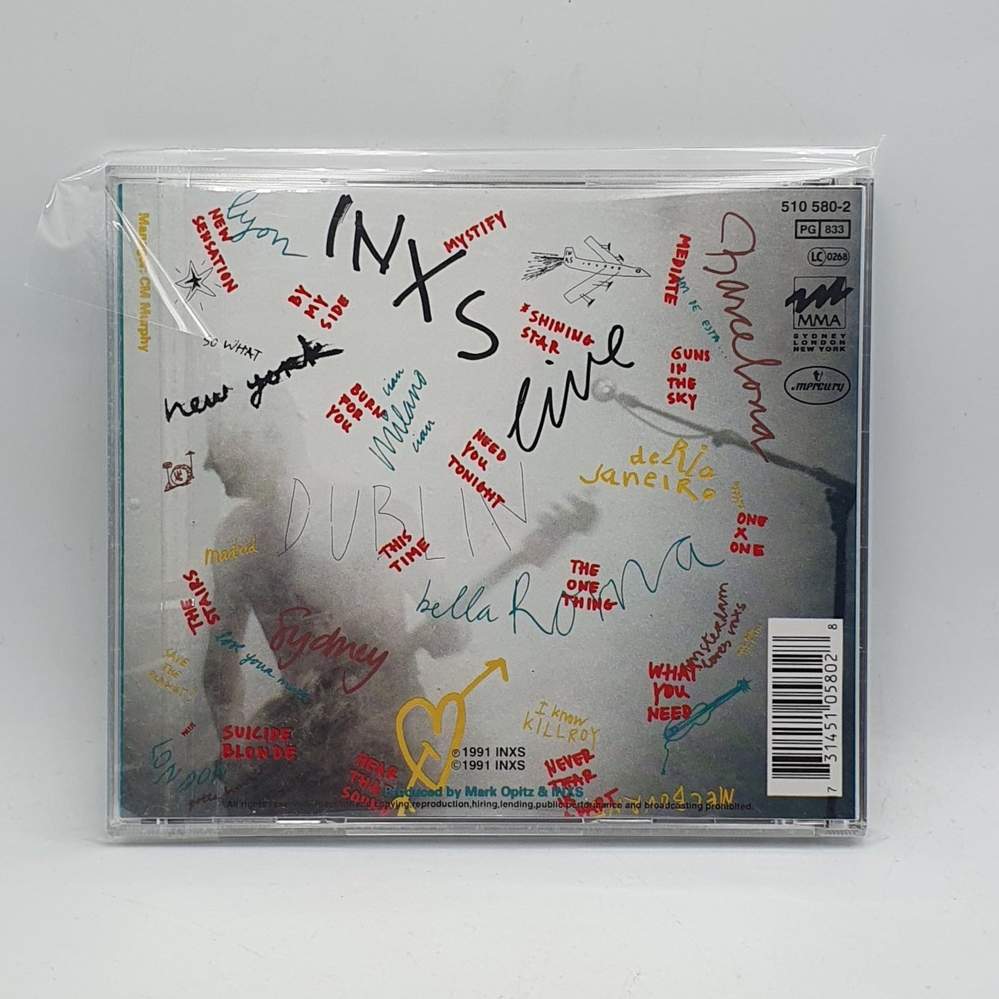 INXS - Live Baby Live (CD) · fotografia 2 · VSO#509-1354