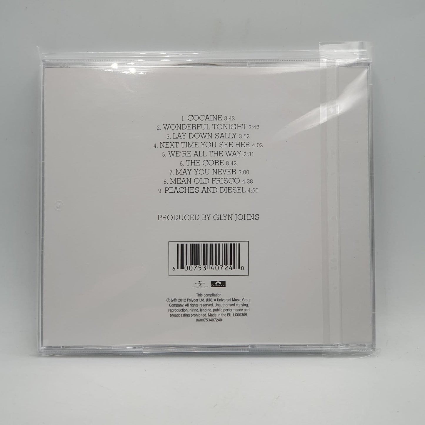 Eric Clapton - Slowhand (CD) · fotografia 2 · VSO#518-1328