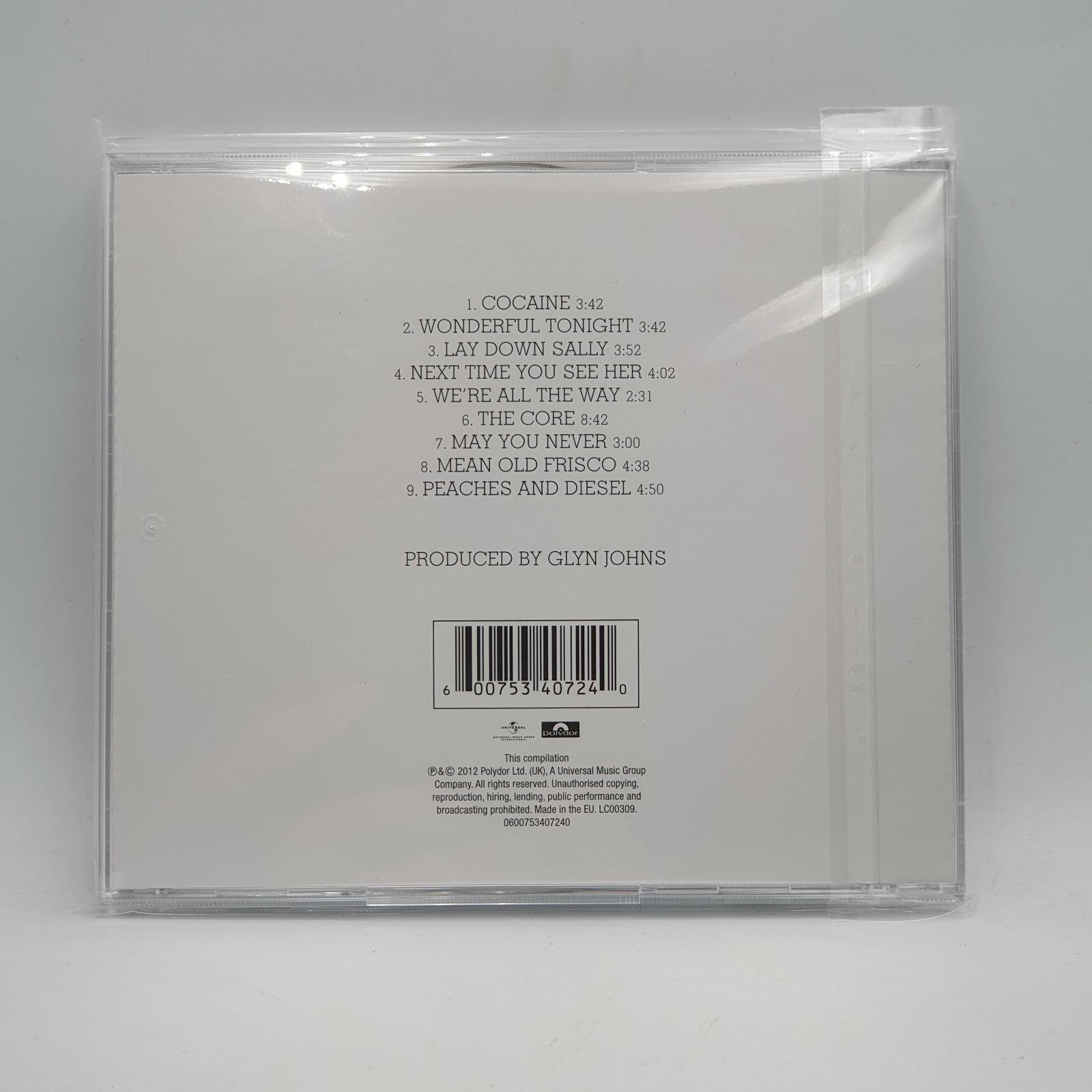 Eric Clapton - Slowhand (CD) · fotografia 2 · VSO#518-1328