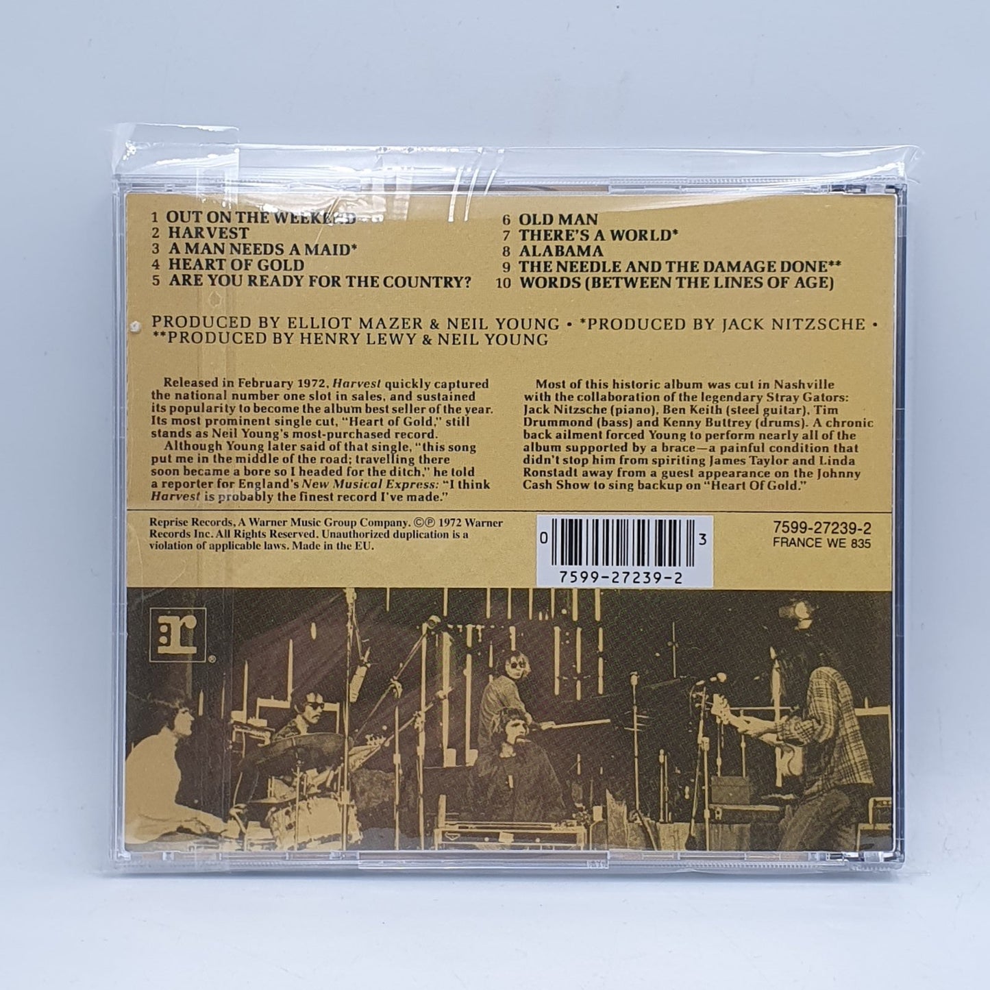 Neil Young - Harvest (CD) · fotografia 2 · VSO#519-1325