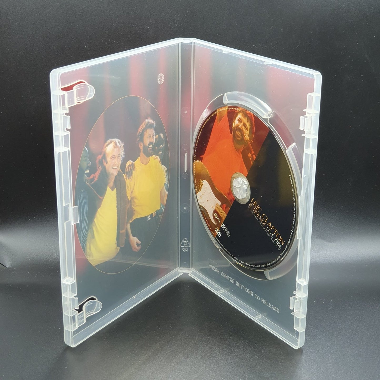 Eric Clapton - Eric Clapton & Friends, Live 1986 (DVD Música) · fotografia 2 · VSO#526-1459