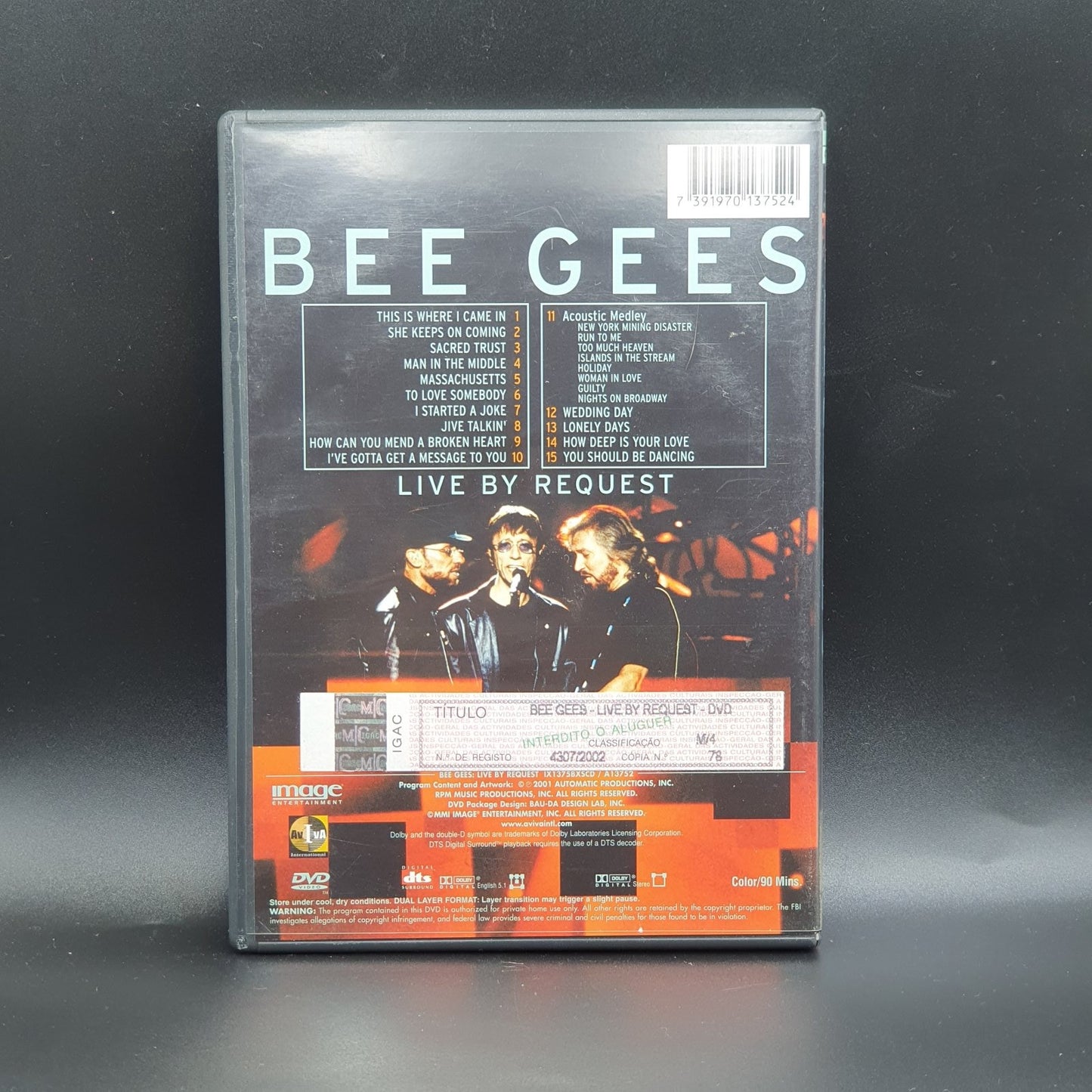Bee Gees - Live By Request (DVD Música) · fotografia 3 · VSO#533-1422