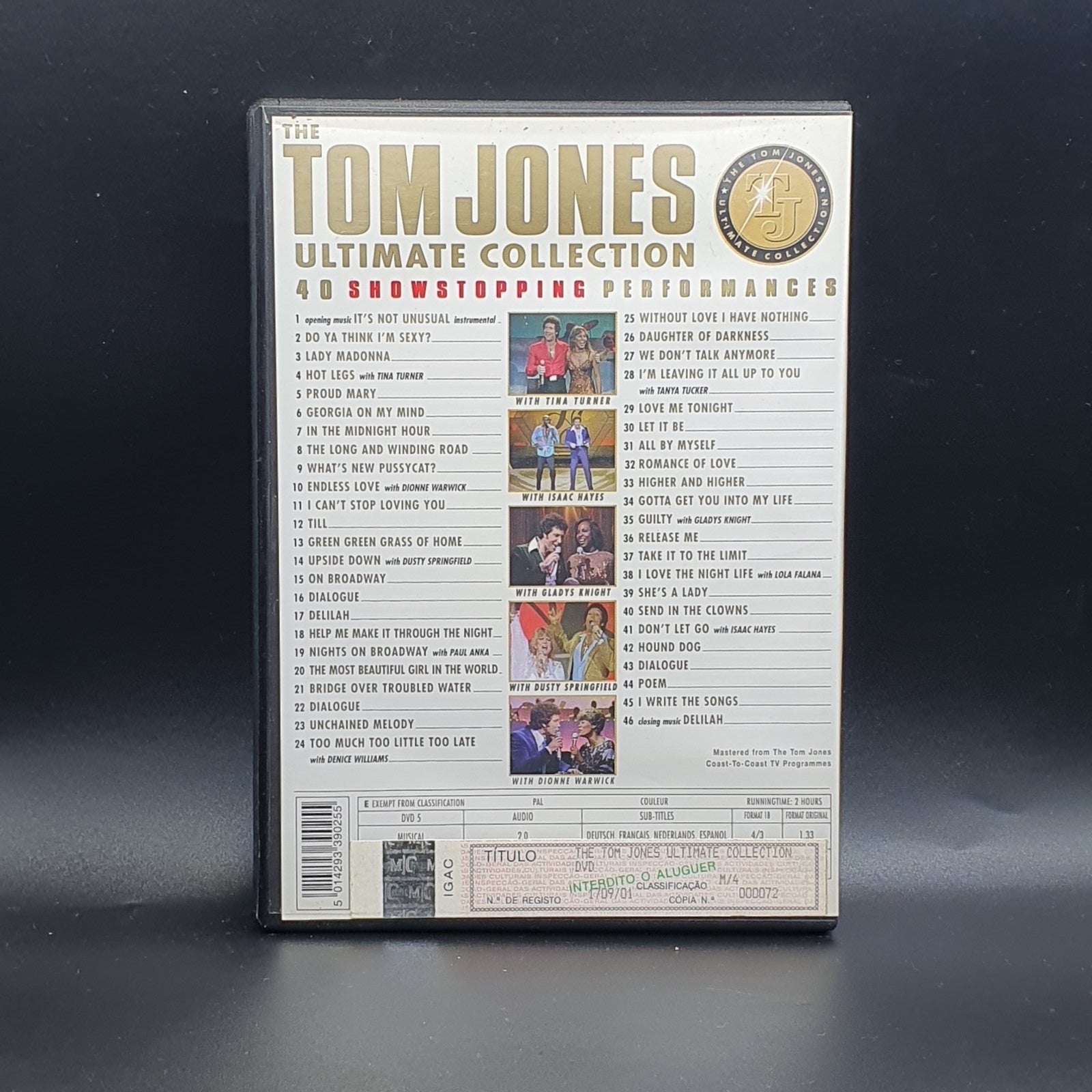 Tom Jones - The Ultimate Collection (DVD Música) · fotografia 3 · VSO#535-1411