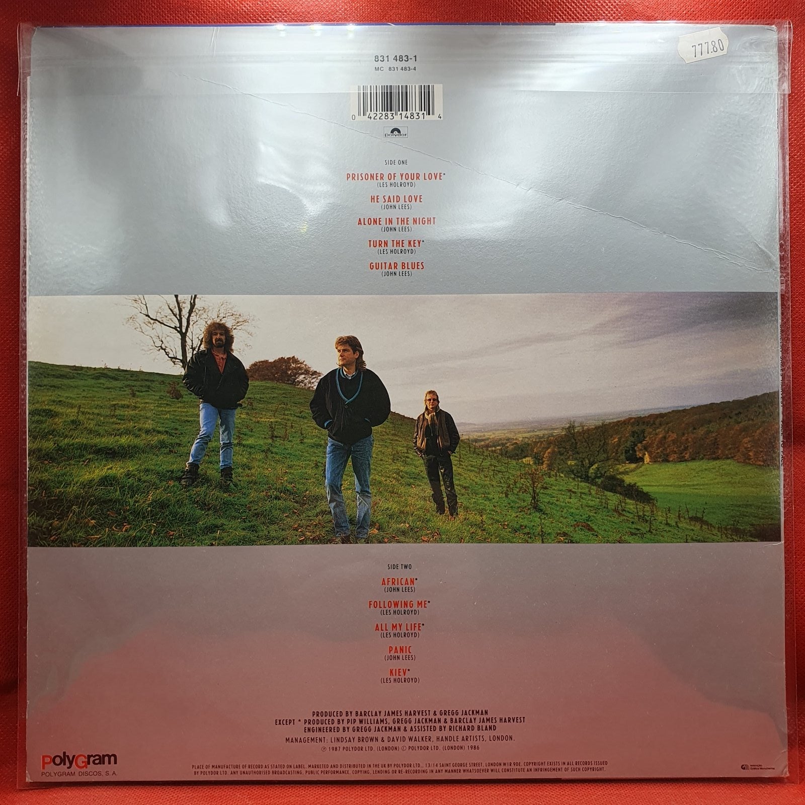 Barclay James Harvest - Face To Face (LP) · fotografia 2 · VSO#587-1558