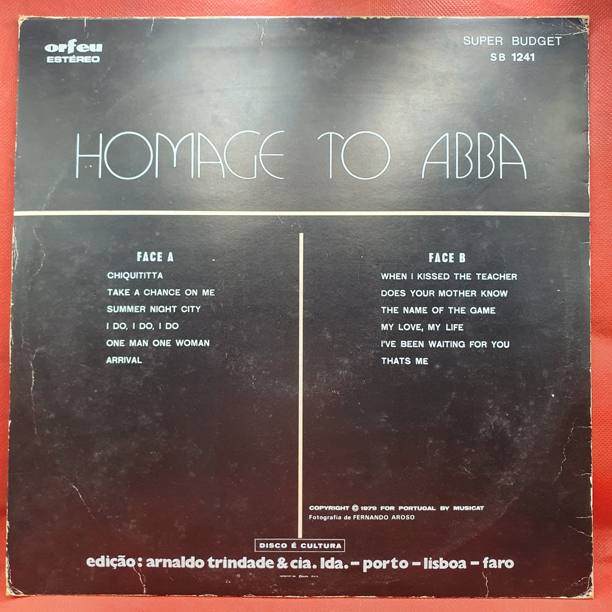 Unknown Artist - Homage To ABBA (LP) · fotografia 2 · VSO#597-1540