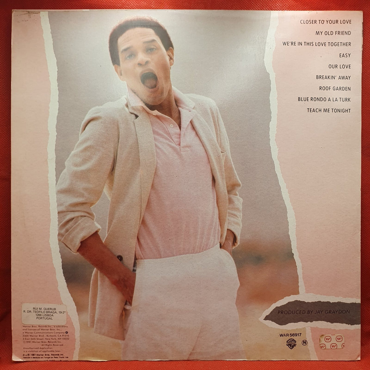 Al Jarreau - Breakin' Away (LP) · fotografia 2 · VSO#636-1628