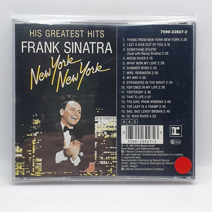 Frank Sinatra - New York New York (His Greatest Hits) (CD) · fotografia 2 · VSO#654-1854
