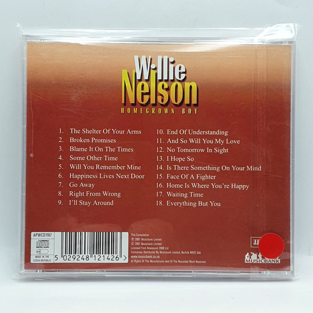 Willie Nelson - Homegrown Boy (CD) · fotografia 2 · VSO#660-1836