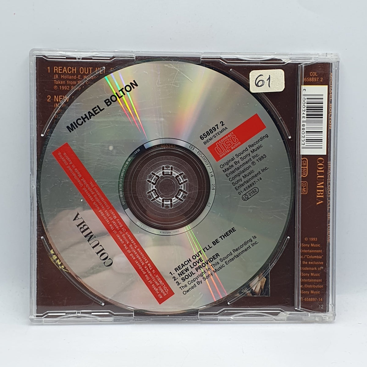 Michael Bolton - Reach Out I'll Be There (CD) · fotografia 2 · VSO#686-1755