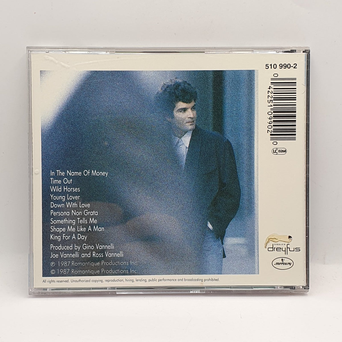 Gino Vannelli - Big Dreamers Never Sleep (CD) · fotografia 2 · VSO#698-1719