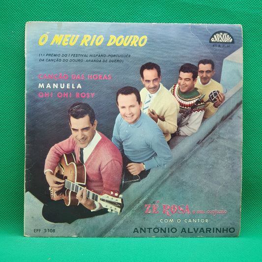 Zé Rosa E Seu Conjunto Com O Cantor António Alvarinho - Ó Meu Rio Douro (EP) · fotografia 1 · VSO#717-1925