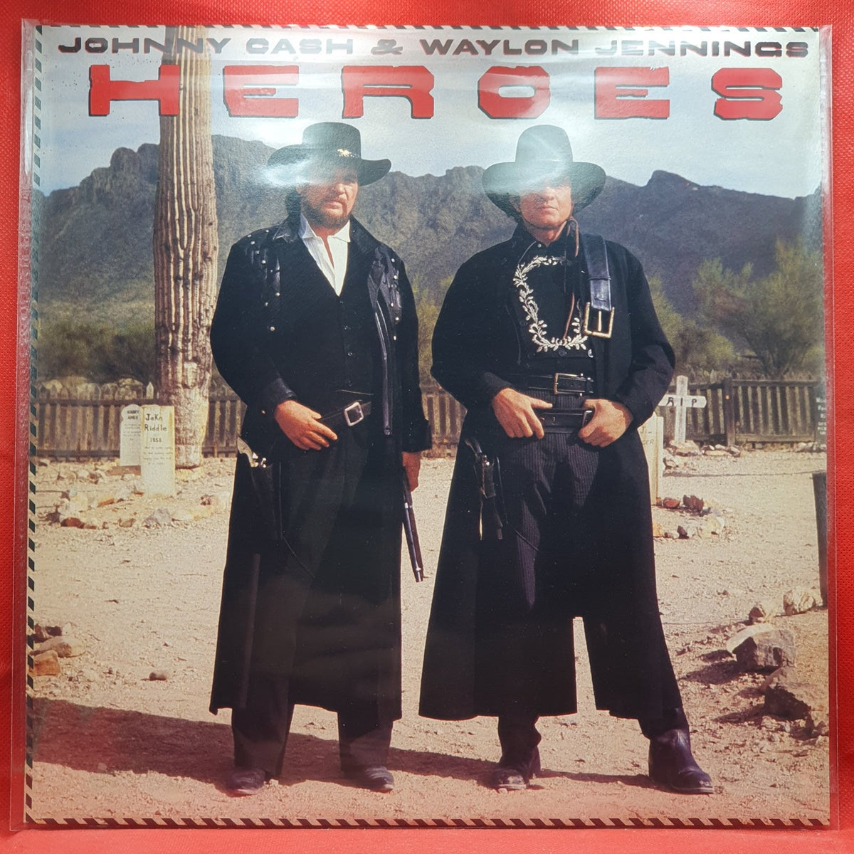Johnny Cash & Waylon Jennings - Heroes (LP) · fotografia 1 · VSO#764-1998
