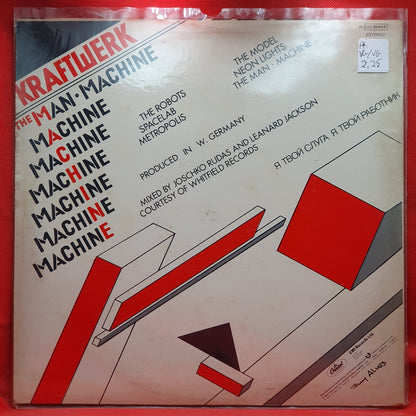 Kraftwerk - The Man Machine (LP) · fotografia 2 · VSO#766-1995