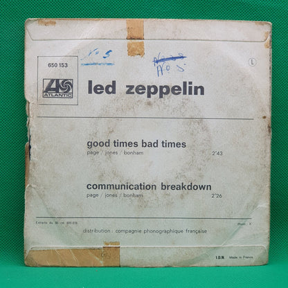 Led Zeppelin - Good Times Bad Times (SP) · fotografia 2 · VSO#790-2088