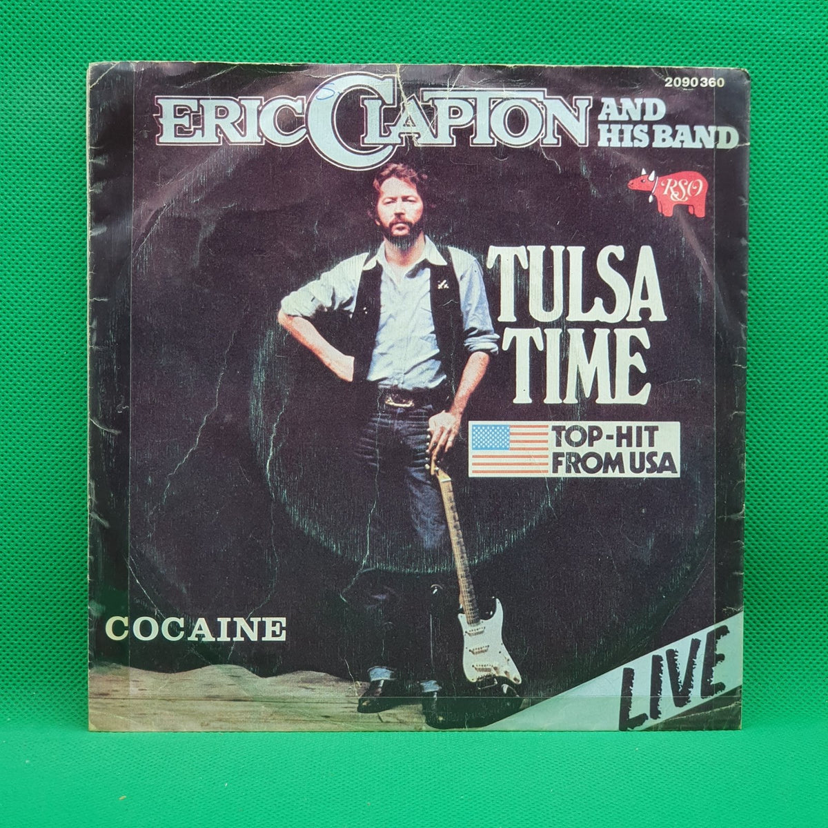 Eric Clapton And His Band - Cocaine / Tulsa Time (SP) · fotografia 1 · VSO#793-2081