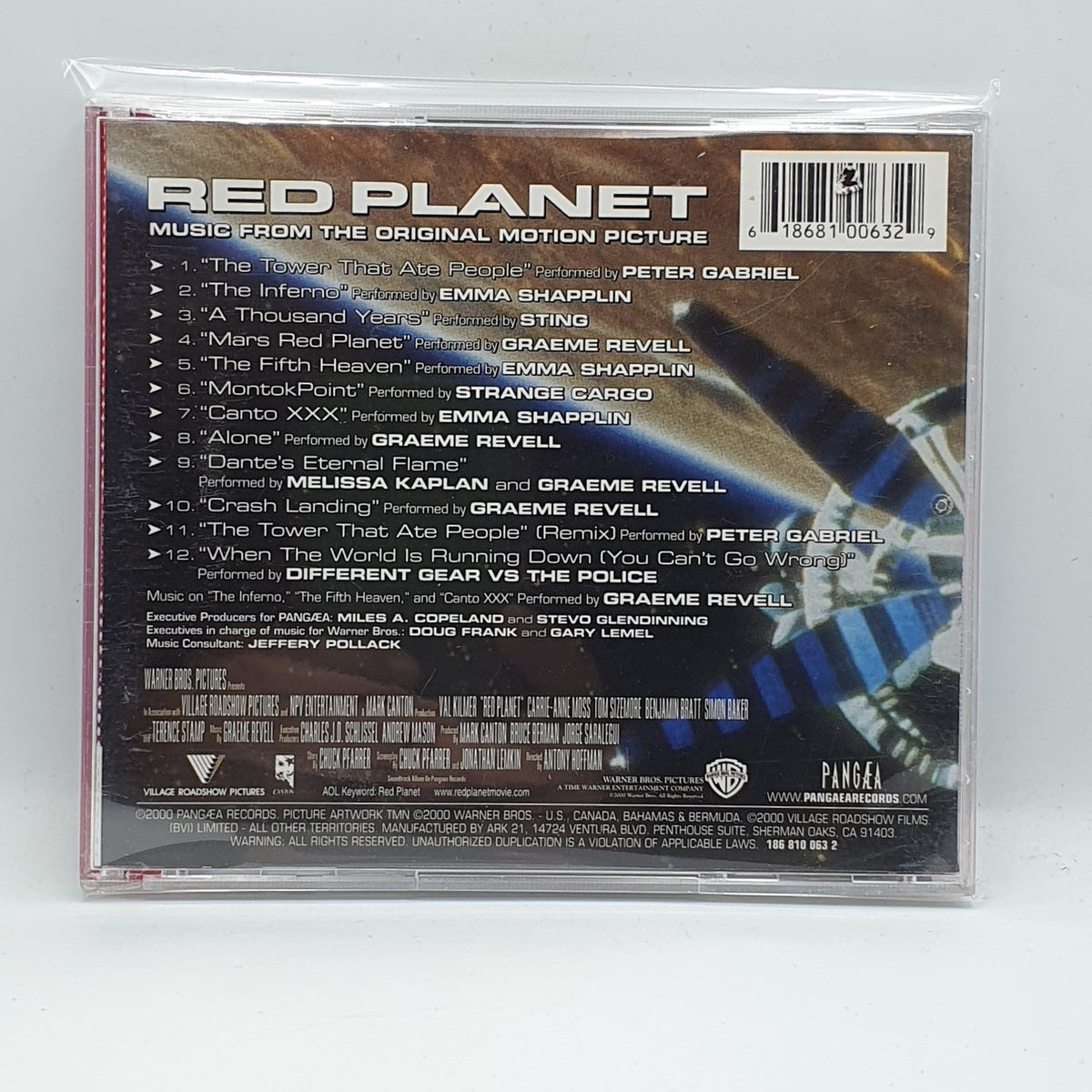 Various - Red Planet - Music From The Original Motion Picture (CD) · fotografia 2 · VSO#825-2246