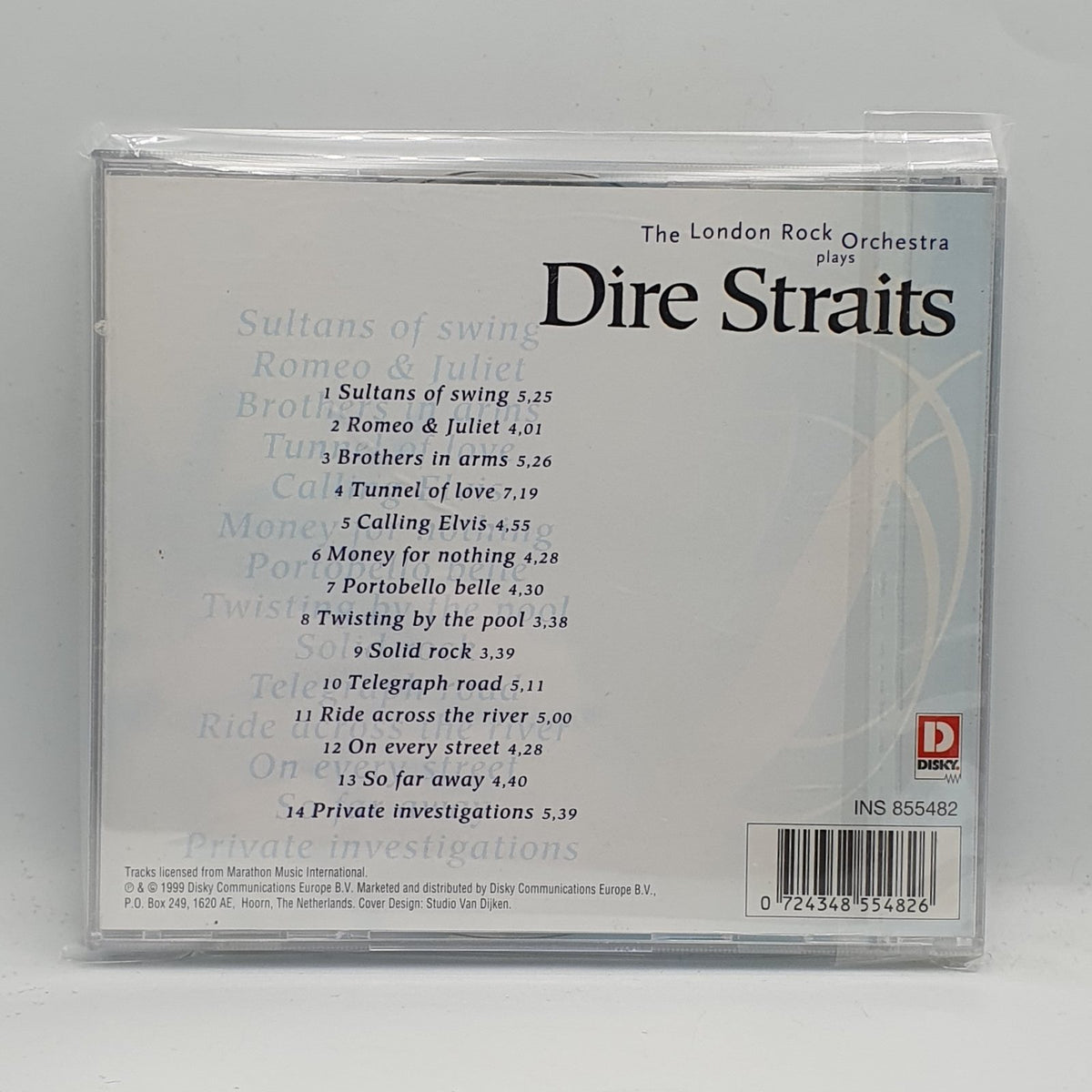 The London Rock Orchestra - Plays Dire Straits (CD) · fotografia 2 · VSO#834-2219