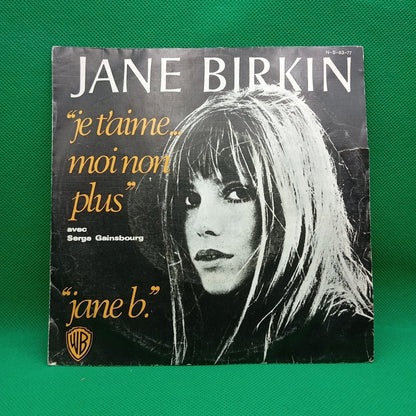 Jane Birkin Avec Serge Gainsbourg - Je T'aime... Moi Non Plus (SP) · fotografia 1 · VSO#92-269