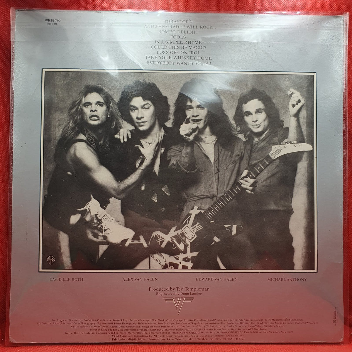 Van Halen - Women And Children First (LP) · fotografia 2 · VSO#928-2465
