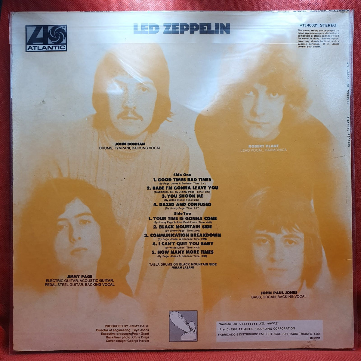 Led Zeppelin - Led Zeppelin (LP) · fotografia 2 · VSO#932-2457