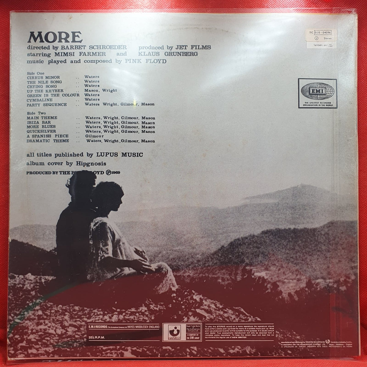 Pink Floyd - Soundtrack From The Film "More" (LP) · fotografia 2 · VSO#959-2405