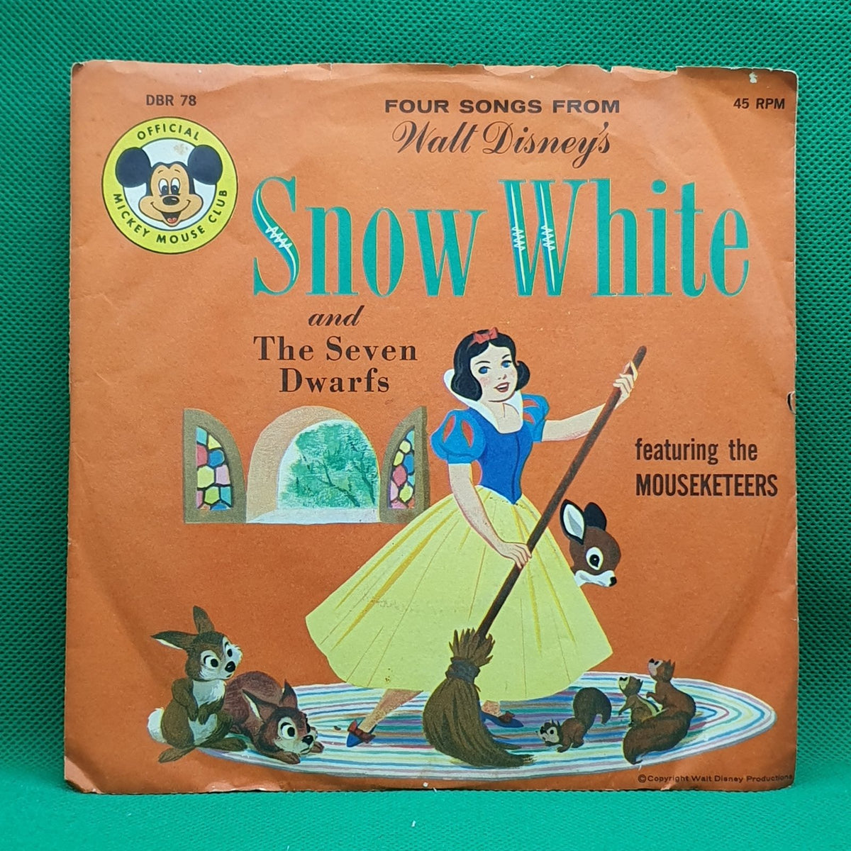 Various - Four Songs From Walt Disney's Snow White (78RPM) · fotografia 1 · VSO#970-2604