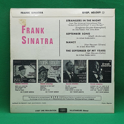 Frank Sinatra - Strangers In The Night (EP) · fotografia 2 · VSO#973-2599