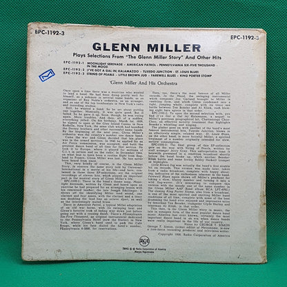 Glenn Miller And His Orchestra - Glenn Miller Plays Selections From "The Glenn Miller Story" And Other Hits (EP) · fotografia 2 · VSO#979-2585