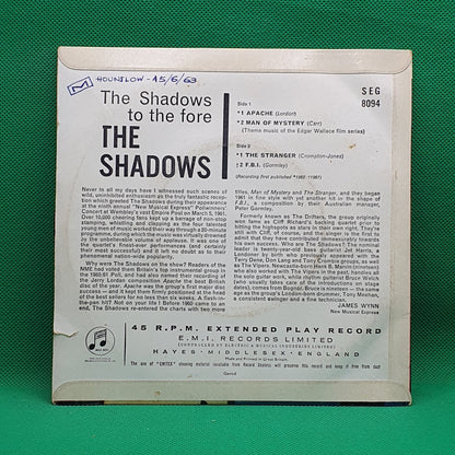 The Shadows - The Shadows To The Fore (EP) · fotografia 2 · VSO#983-2573