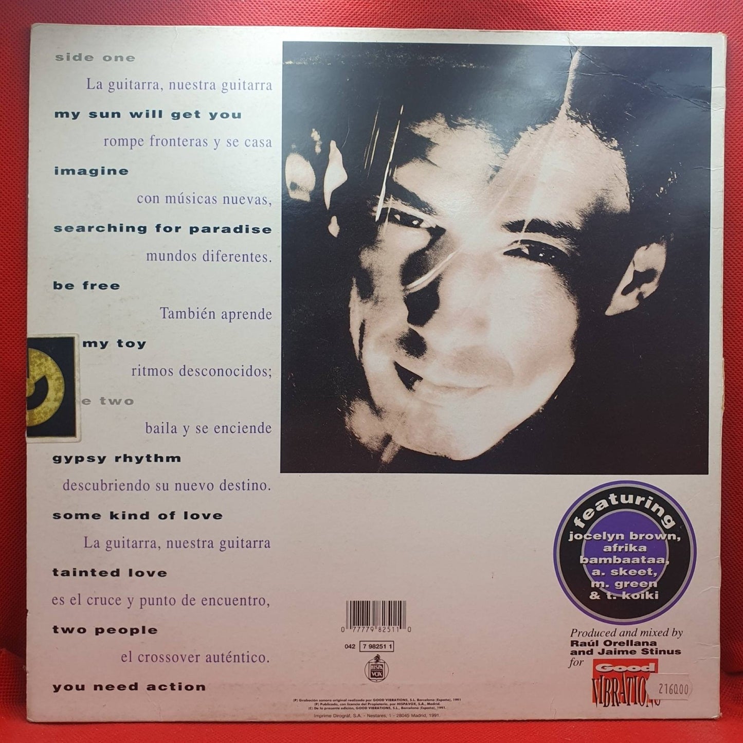 Raúl Orellana ‎– Crossover - Vinyl Store Online